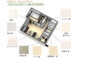 ＲＥＧＡＬＥＳＴ上飯田駅の物件内観写真